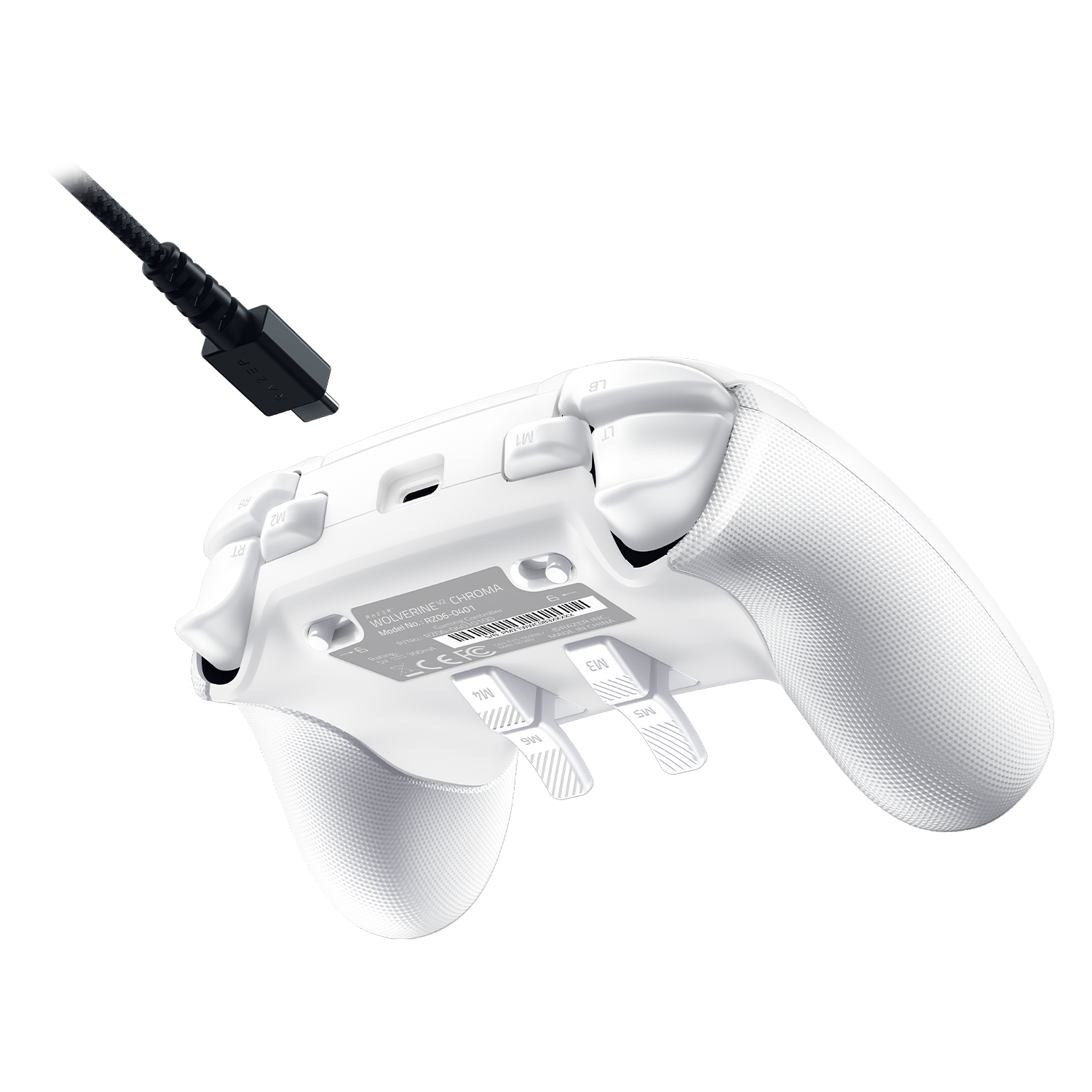 Controle Razer Worlverine V2 para Xbox X/S Chroma - Branco (RZ06-04010200-R3U1)