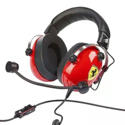Headset Gamer Thrustmaster T.Racing Scuderia Ferrari Edition-DTS para PC / Xbox / PS4