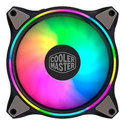 Cooler para Gabinete Cooler Master MasterFan MF120 Halo RGB - Preto (MFL-B2DN-18NPA-R1)