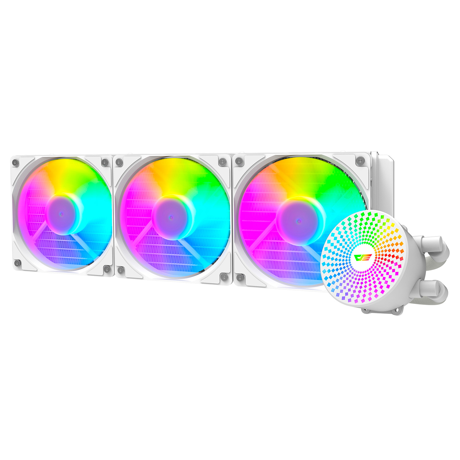 WATER COOLER CPU DARKFLASH AC360 RGB WHITE 20XX.V3/1200/115X/17XX &AMD