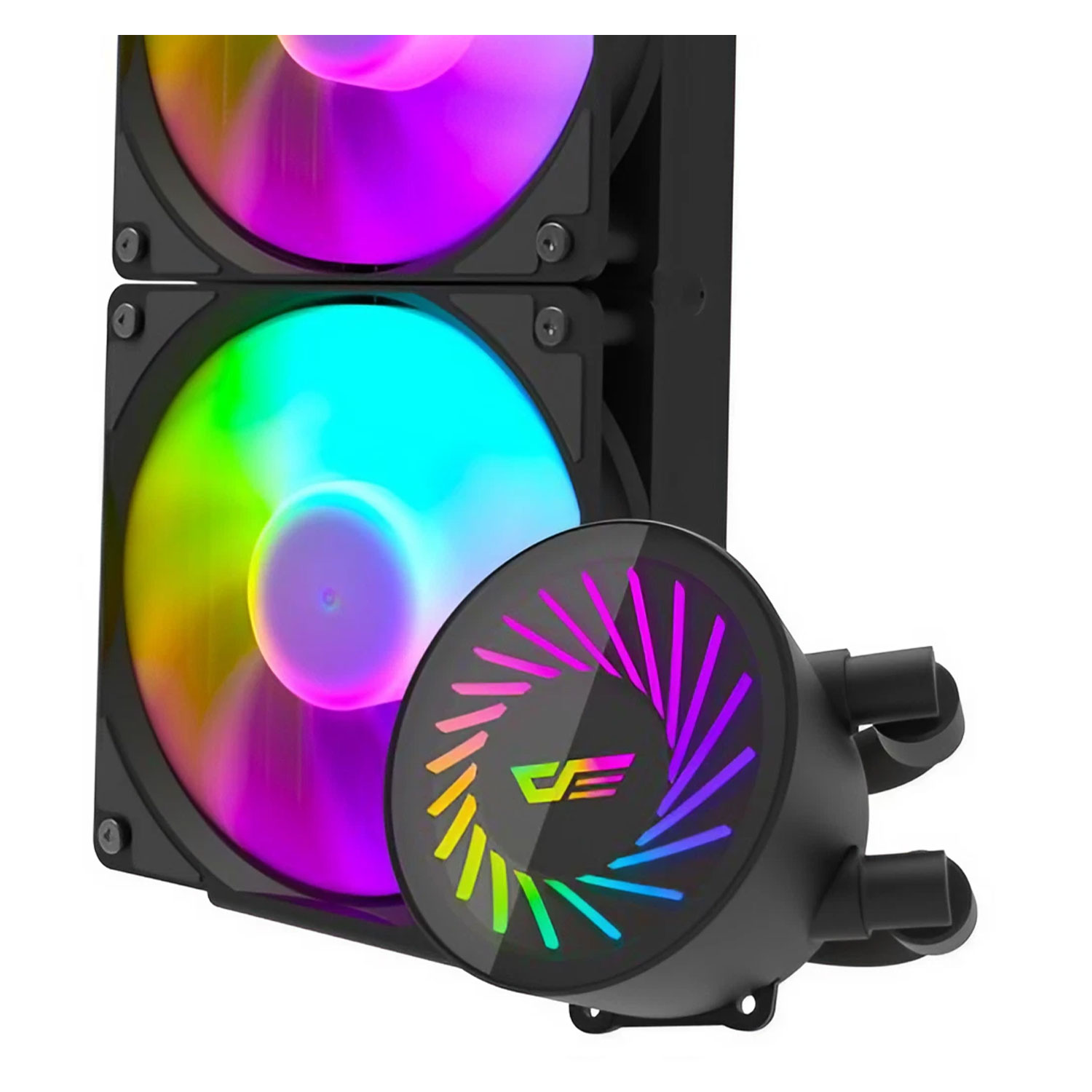 Water Cooler para Processador Aigo Darkflash Radiant DCS 240 RGB - Preto