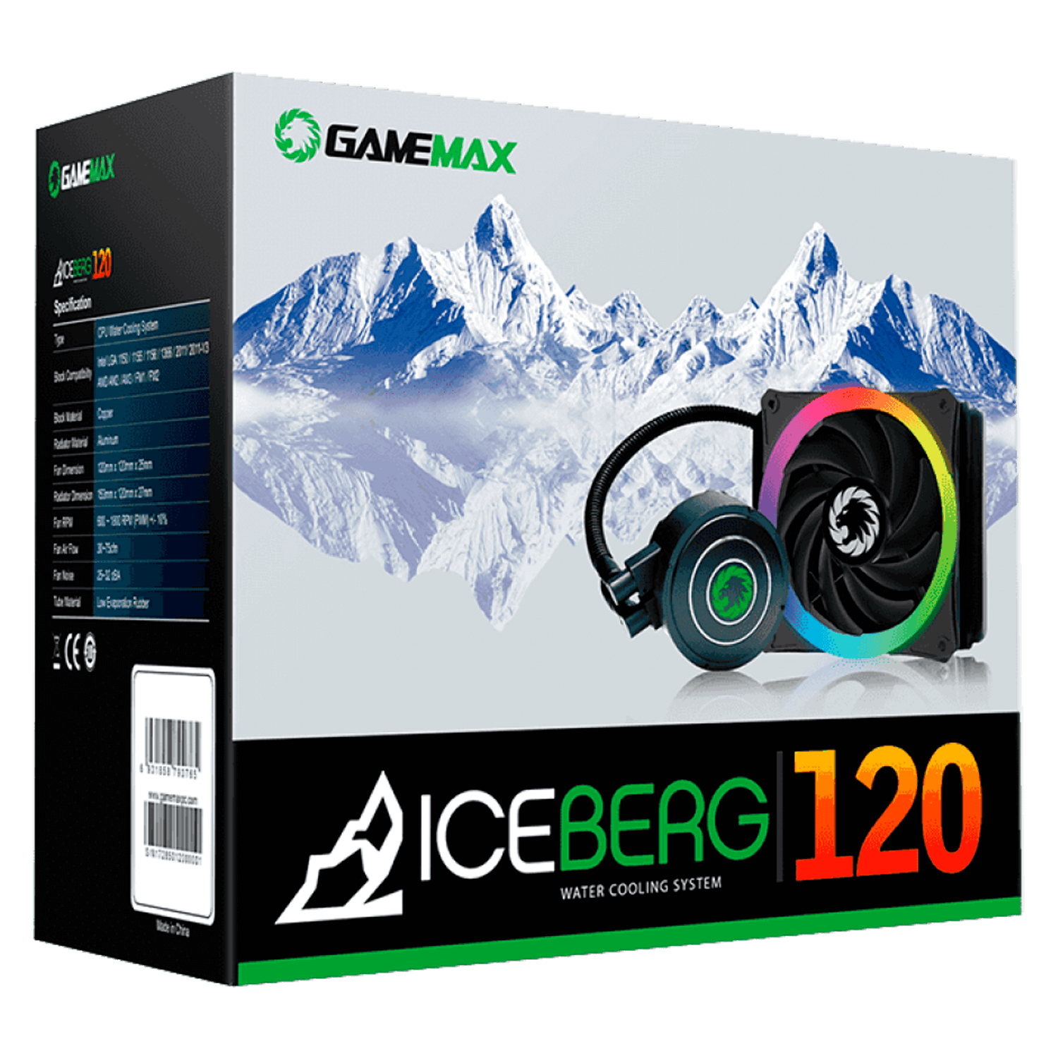 Watercooler para Processador Gamemax Iceberg 120 RGB