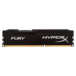 Memoria RAM HyperX Fury 8GB / DDR3 / 1600mhz - Black (HX316C10FB/8)
