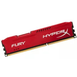 Memoria RAM Kingston Hyper-X Fury 8GB / DDR3 / 1600Mhz - Vermelho (HX316C10FR/8)