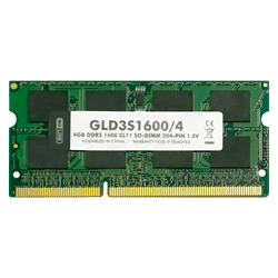Memória RAM para Notebook Goline 4GB / DDR3 / 1600MHz / 1x4GB - (GLD3S1600/4)