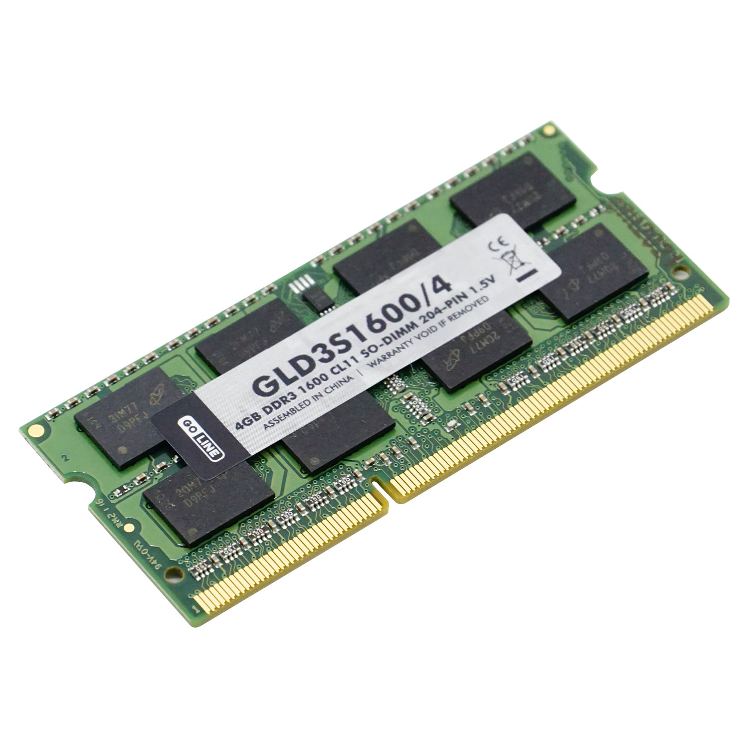 Memória RAM para Notebook Goline 4GB / DDR3 / 1600MHz - (GLD3S1600/4)