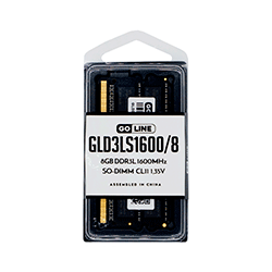Memória RAM para Notebook Goline 8GB / DDR3L / 1600MHz - (GLD3LS1600/8)
