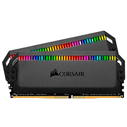 Memória Corsair Dominator RGB DDR4 16GB 4000 2X8GB - CMT16GX4M2K4000C19