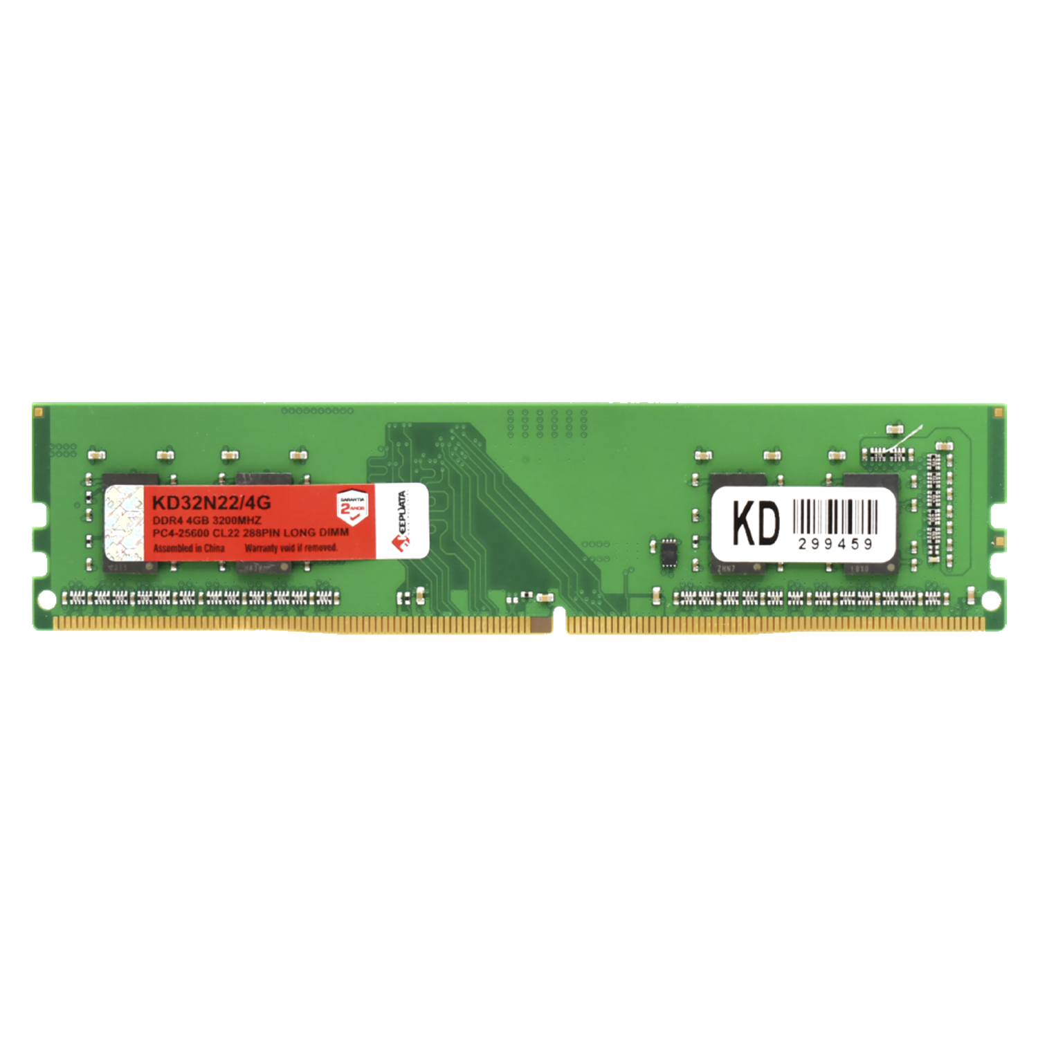 Memória Keepdata 4GB / DDR4 / 3200 / 1X4GB - (KD32N22/4G)
