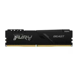 Memória Kingston Fury Beast DDR4 16GB 3600 - Black KF436C18BB/16
