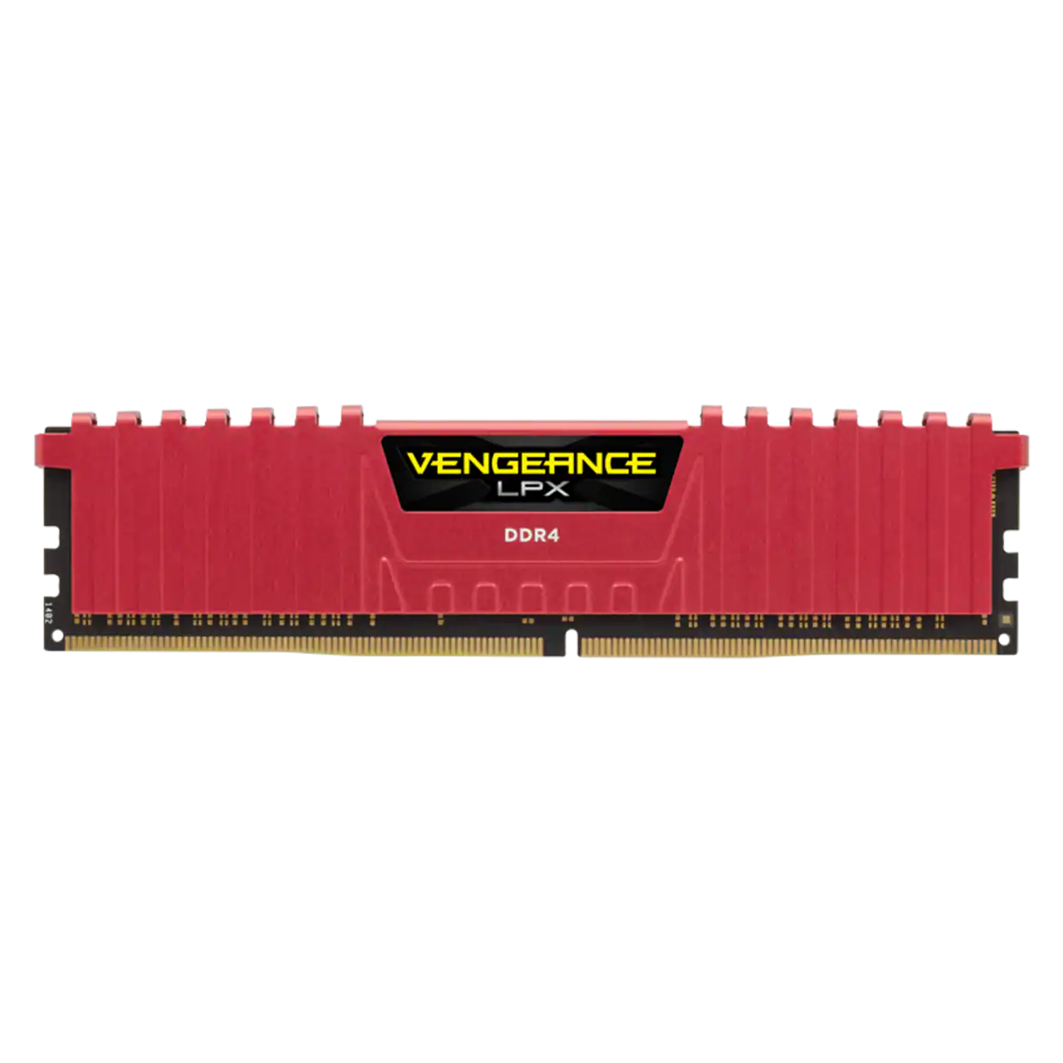 Memória RAM Corsair Vengeance LPX 16GB (2x8GB) DDR4 / 3200MHz - Vermelho (CMK16GX4M2B3200C16R)