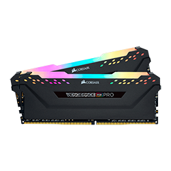 Memória RAM Corsair Vengeance RGB Pro 64GB / DDR4/ 4000MHz / 2x32GB - CMW64GX4M2K4000C18