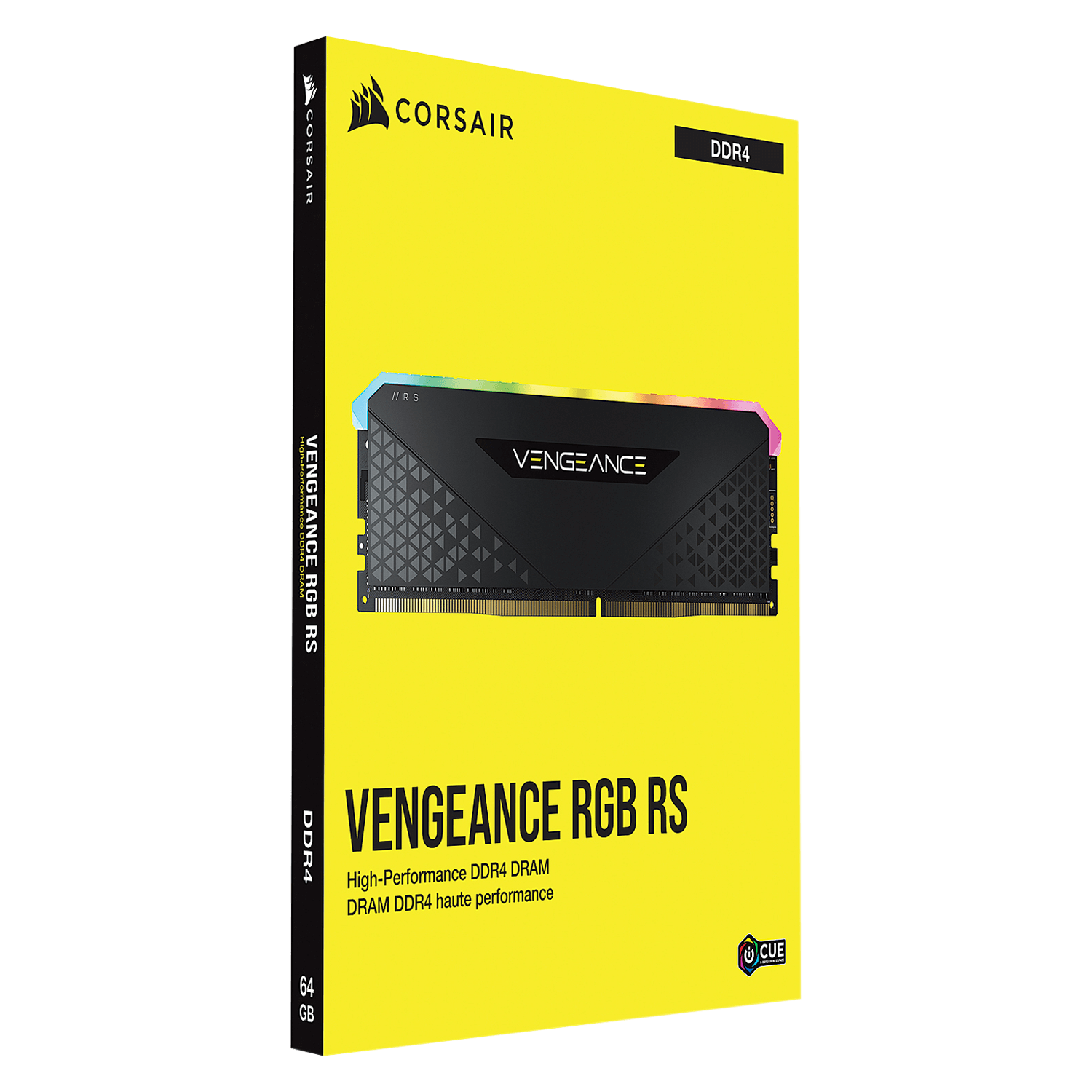 Memória RAM Corsair Vengeance RGB RS 16GBx2 / DDR4 / 3600MHz - (CMG32GX4M2D3600C18)