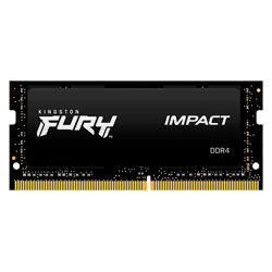 Memória RAM Para Notebook Kingston Fury Impact 8GB / DDR4 / 1x8GB / 3200MHz - Preto (KF432S20IB/8)