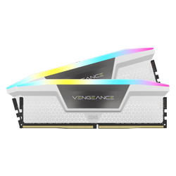 Memória RAM Corsair Vengeance RGB 32GB (2x16GB) DDR5 / 5200MHz -(CMH32GX5M2B5200C40W)

