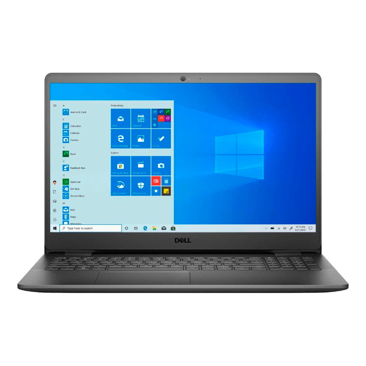 Notebook Dell I3000-3502 Intel Celeron 1.1 / Memória 4GB / 128GB SSD / Tela 15.6'' / Windows 10 - Preto
