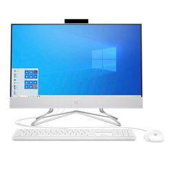 Desktop All In One HP 24-DF1023 23.8" Intel Core i3-1115G4 256GB 4GB RAM SSD - Branco