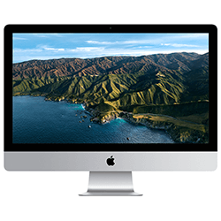 iMac Apple FXWU2LL/A I5 8GB / 512GB / Tela 27"/ 5 K / Radeon 5300 - Prata (CPO)