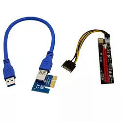 Cabo adaptador USB riser PCI Express USB 3.0 - (16P-N03)