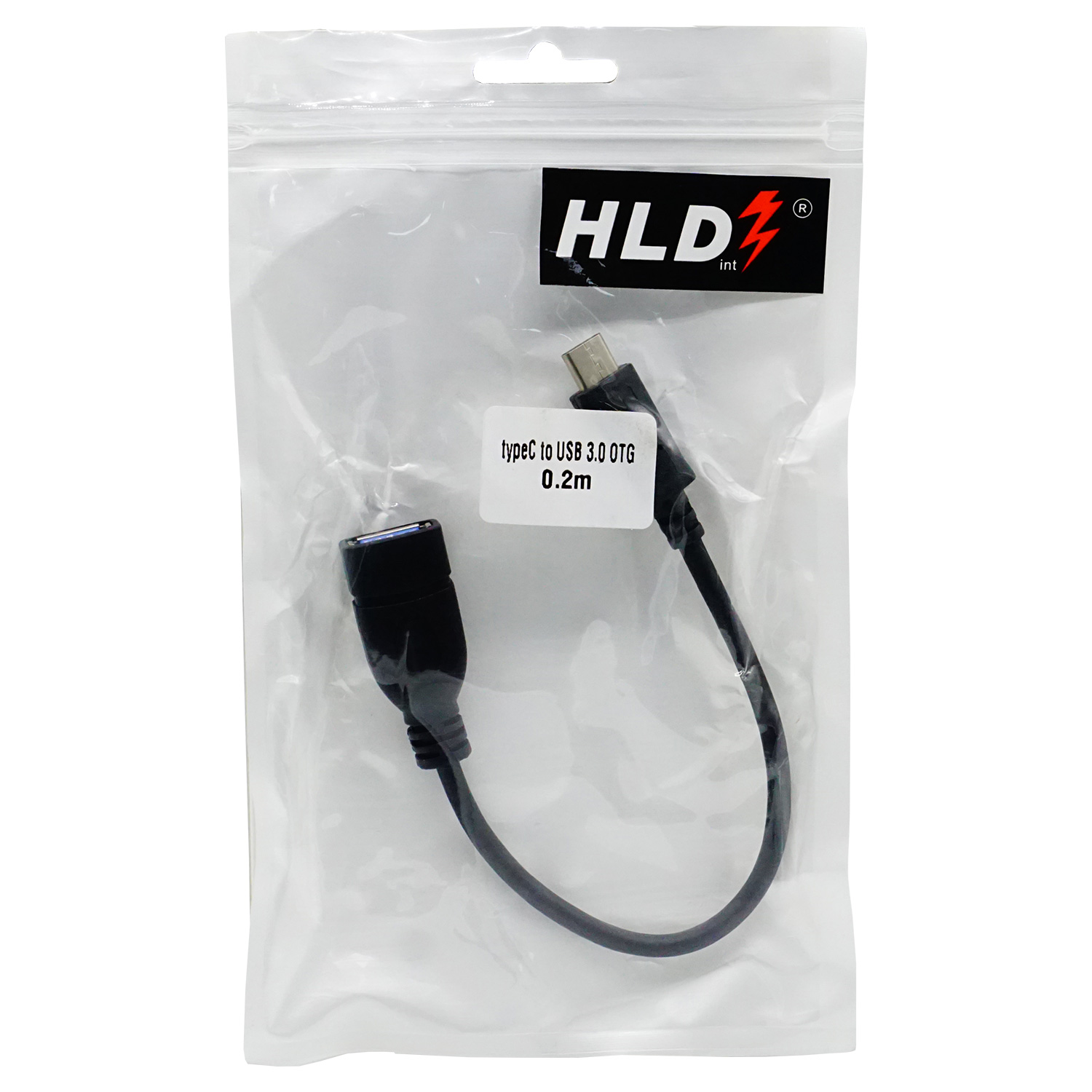 Cabo Adaptador HLD USB-C para USB 3.0 Fêmea OTG