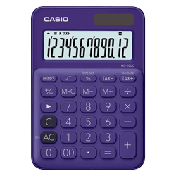 Calculadora Casio Compacta MS-20UC - Roxo