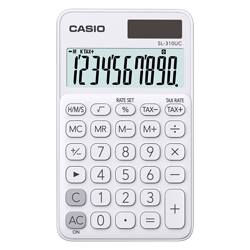 Calculadora Casio Compacta SL-310UC - Branco