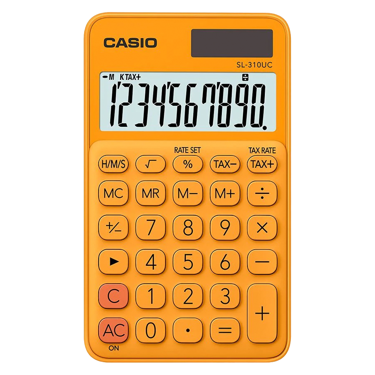 Calculadora Casio Compacta SL-310UC - Laranja