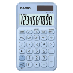 Calculadora Casio Compacta SL-310UC - Lilas