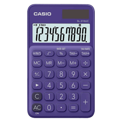 Calculadora Casio Compacta SL-310UC - Roxo