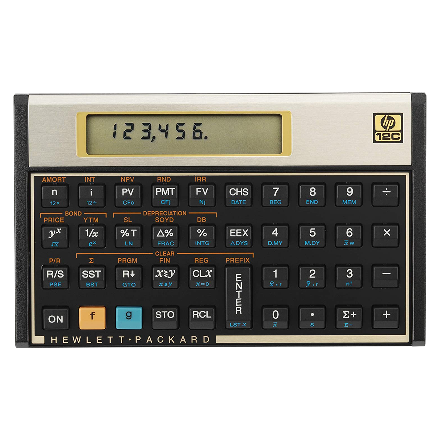 Calculadora HP-12C - Dourado