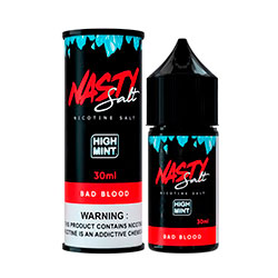 Essência para Vape Nasty Salts 30ML / 50MG - Bad Blood High