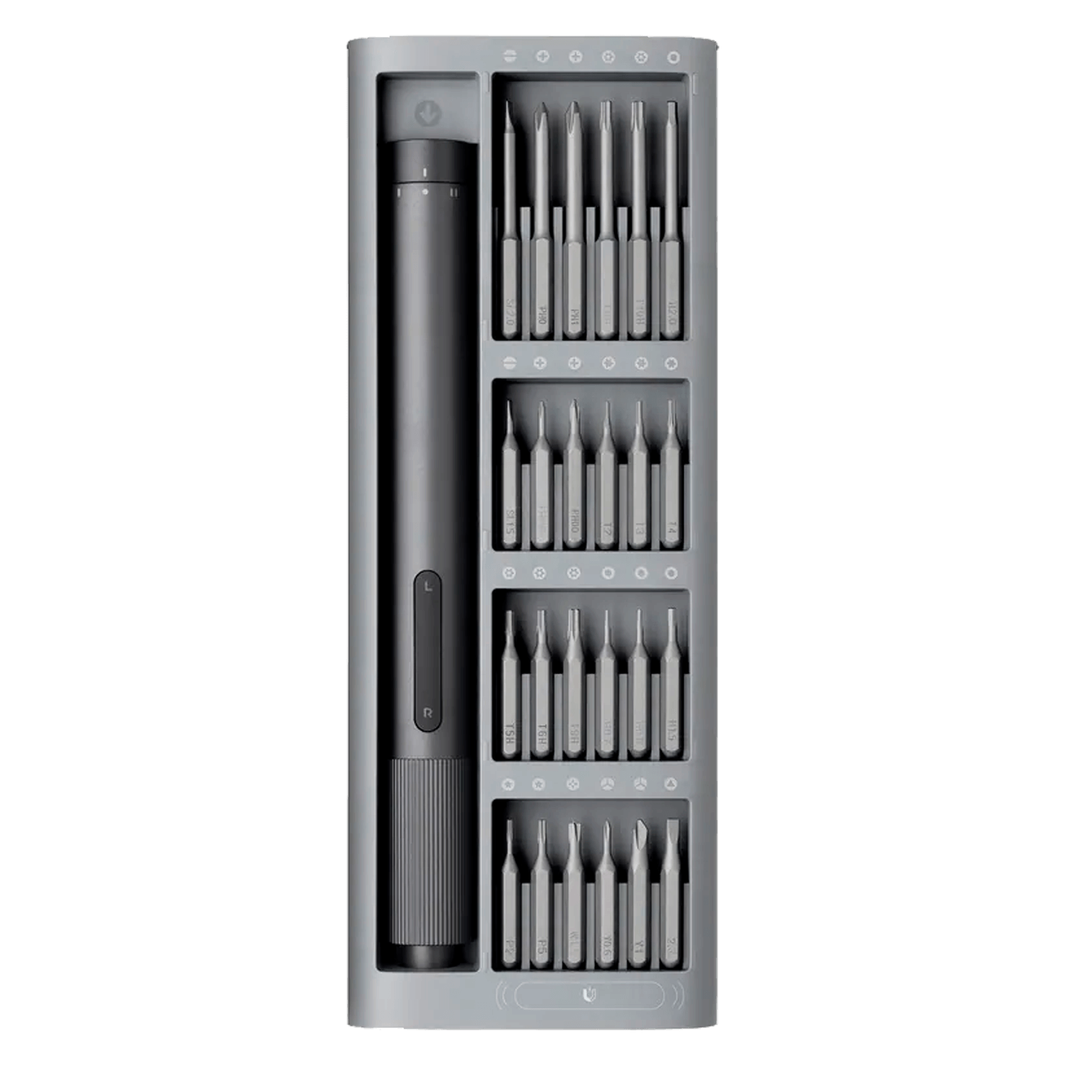 Kit Chave de Fenda Xiaomi Electric Precision Screwdriver BHR5474GL 24 em 1 - Cinza