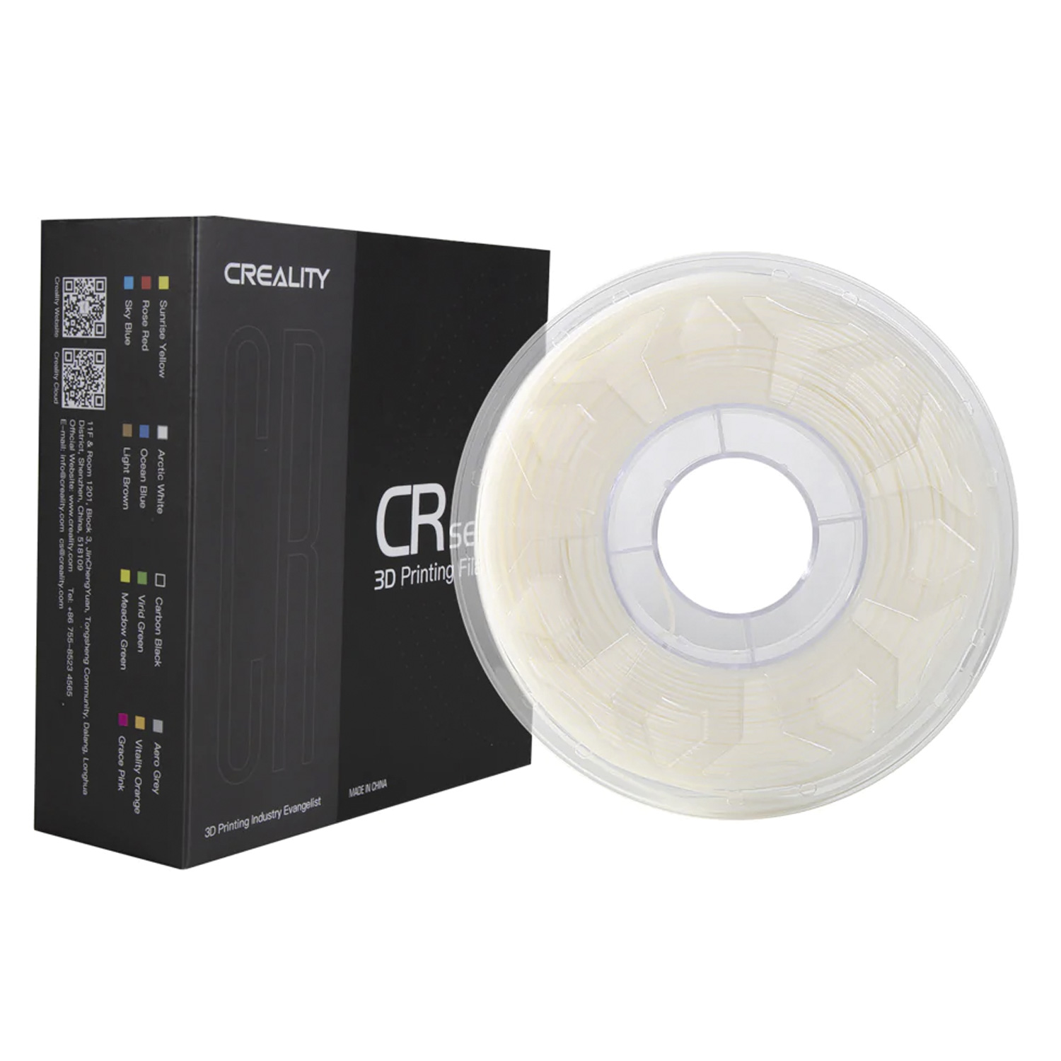 Filamento para Impressora 3D Creality CR-TPU 1kg / 1.75mm - Branco