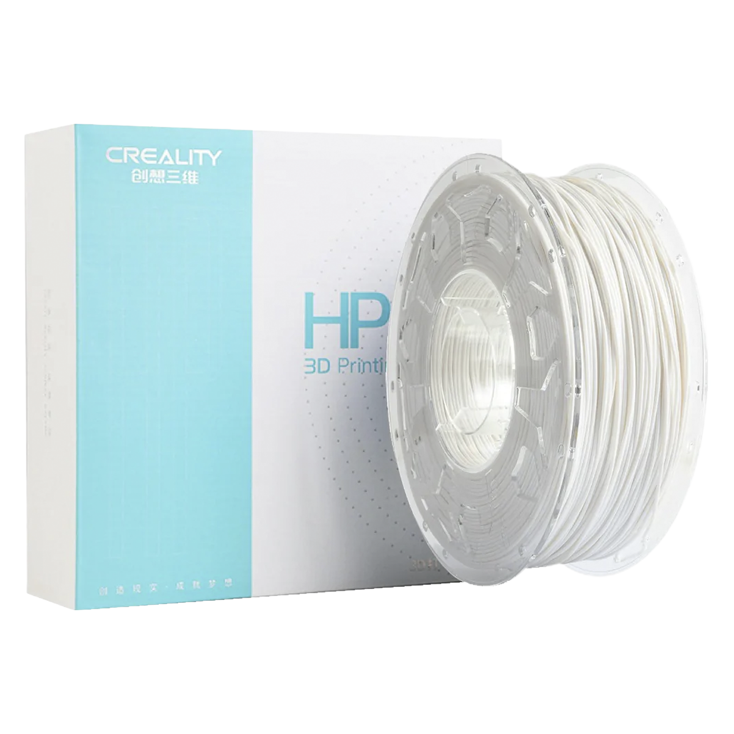 Filamento para Impressora Creality HP Ultra-PLA 1.75MM 1KG - Branco
