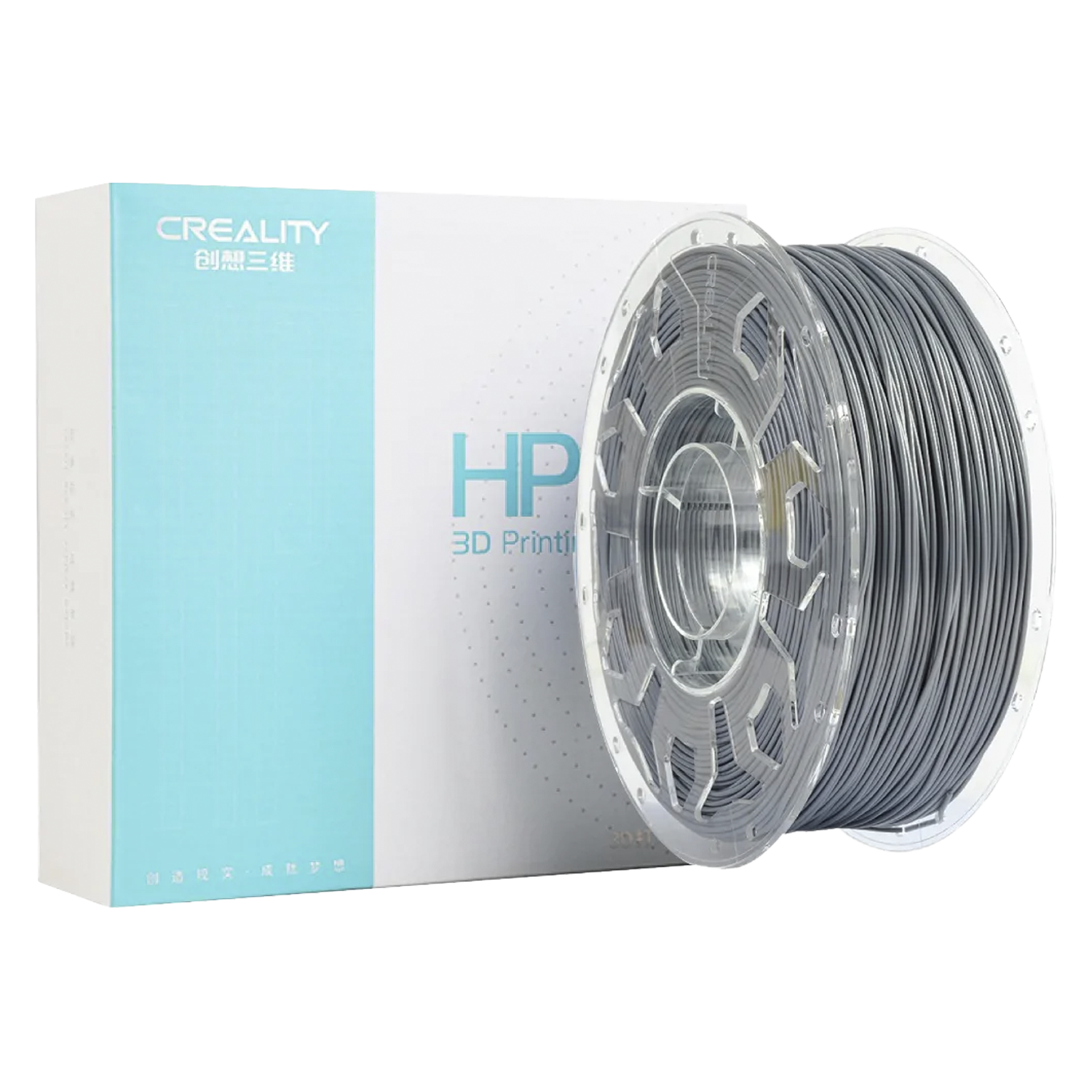 Filamento para Impressora Creality HP Ultra-PLA 1.75MM / 1KG - Cinza