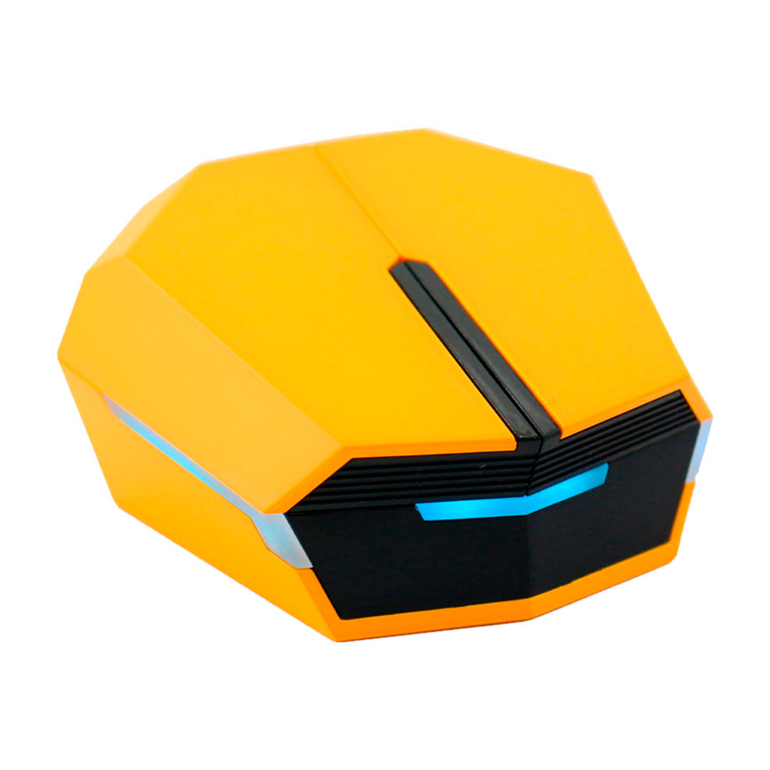 Fone de Ouvido Gamer Yookie GM08 Wireless - Preto Amarelo
