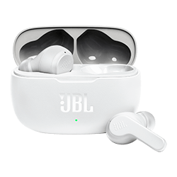 Fone de Ouvido JBL Wave 200TWS Bluetooth - Branco