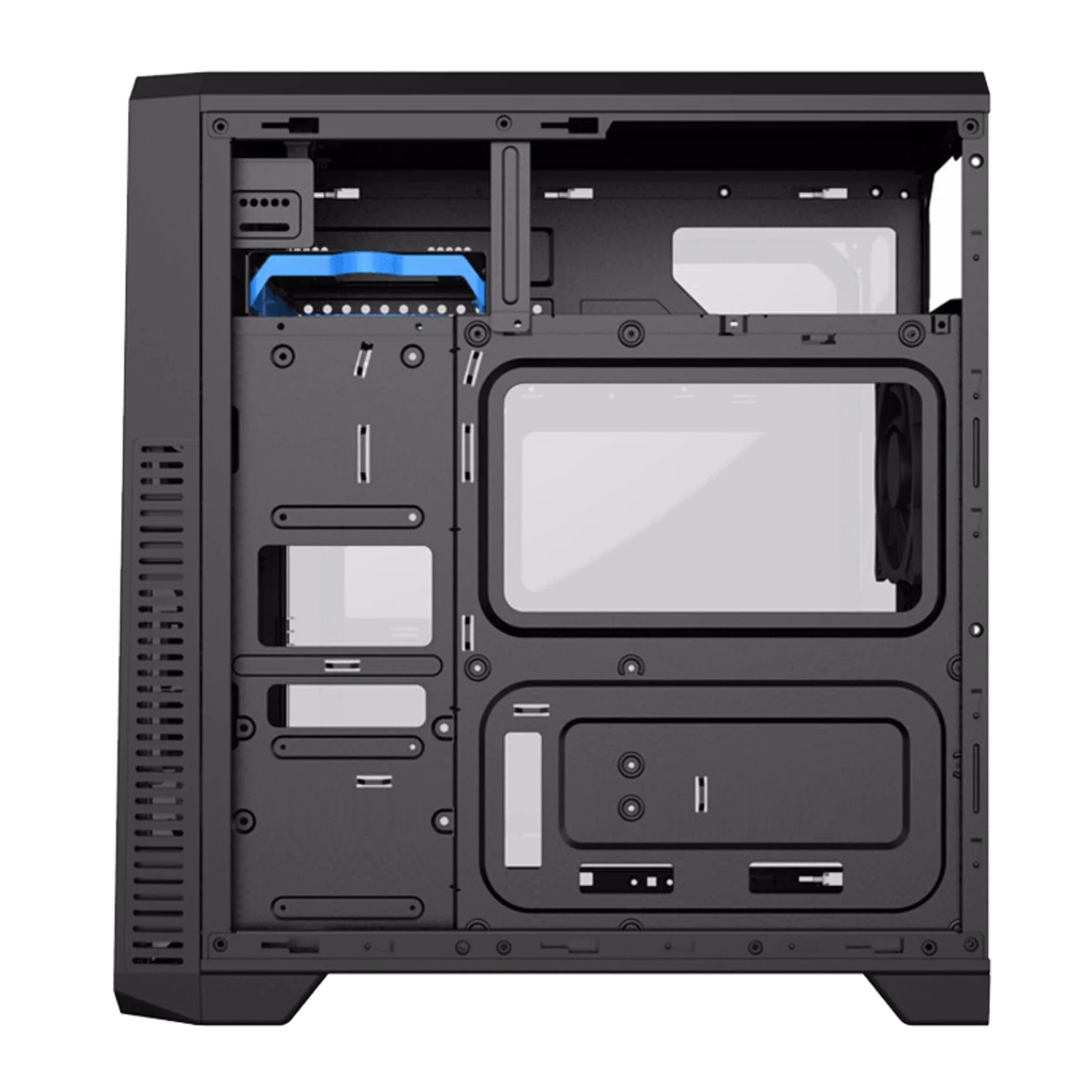 Gabinete Gamemax G561-F RGB - Preto