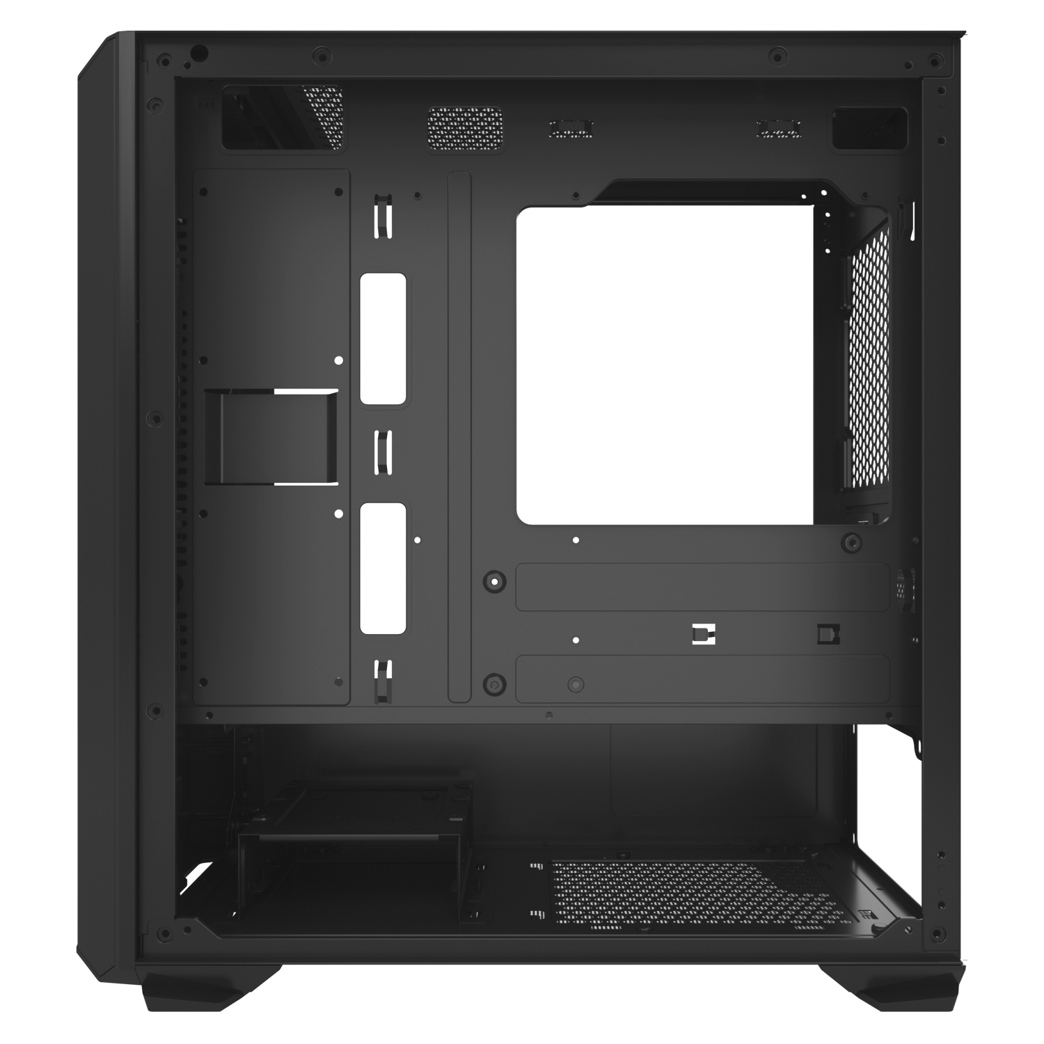 Gabinete Gamer Darkflash DLM23 / RGB / Lateral de Vidro  - Preto