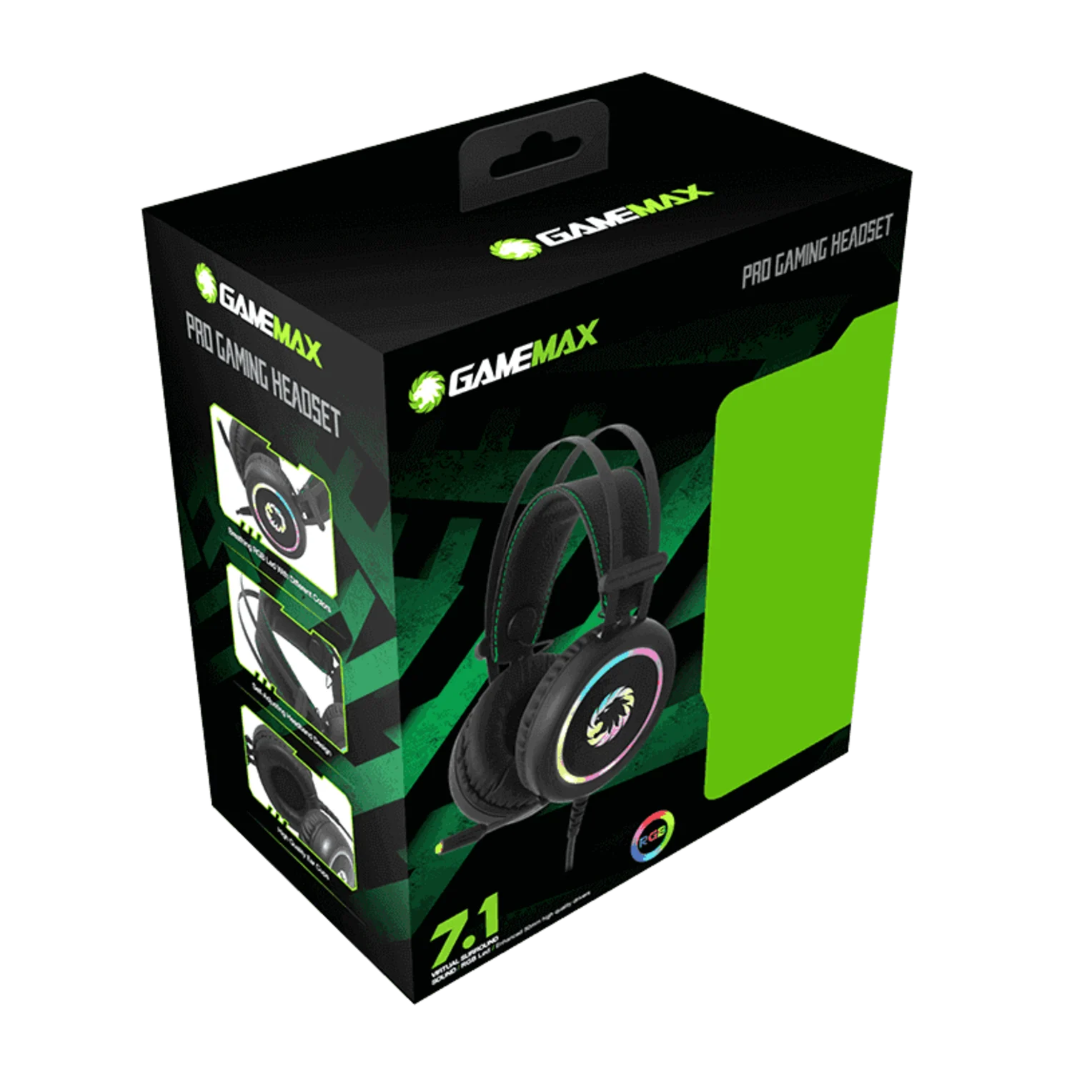 Headset Gamer Gamemax HG-3500 - Preto