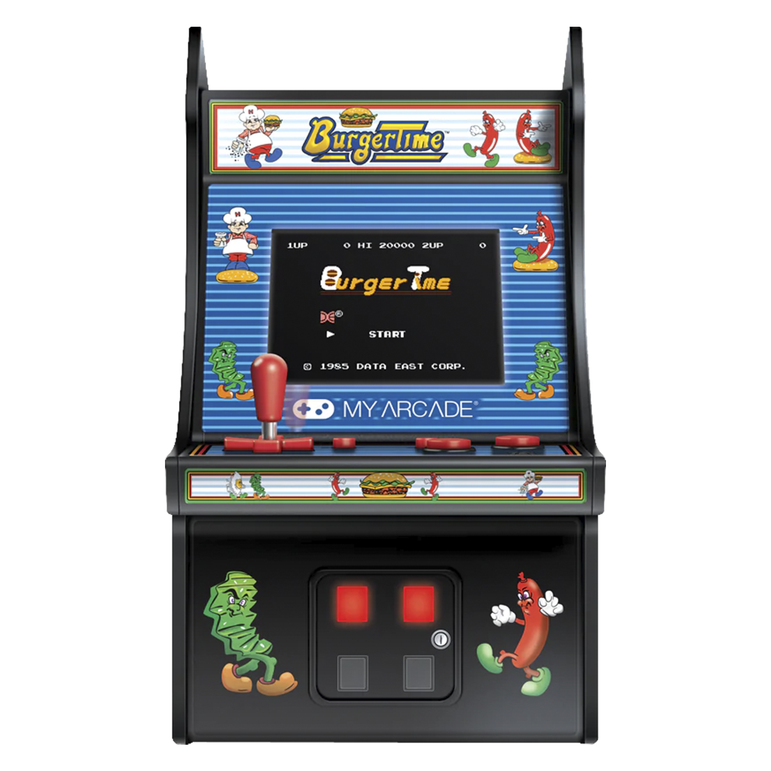 Console My Arcade BurgerTime Micro Player - Amarelo (DGUNL-3203)