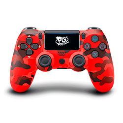 CONTROL PS4 PG DUALSHOCK PG*  *RED CAMUFLAGE**PG*  **PS4**