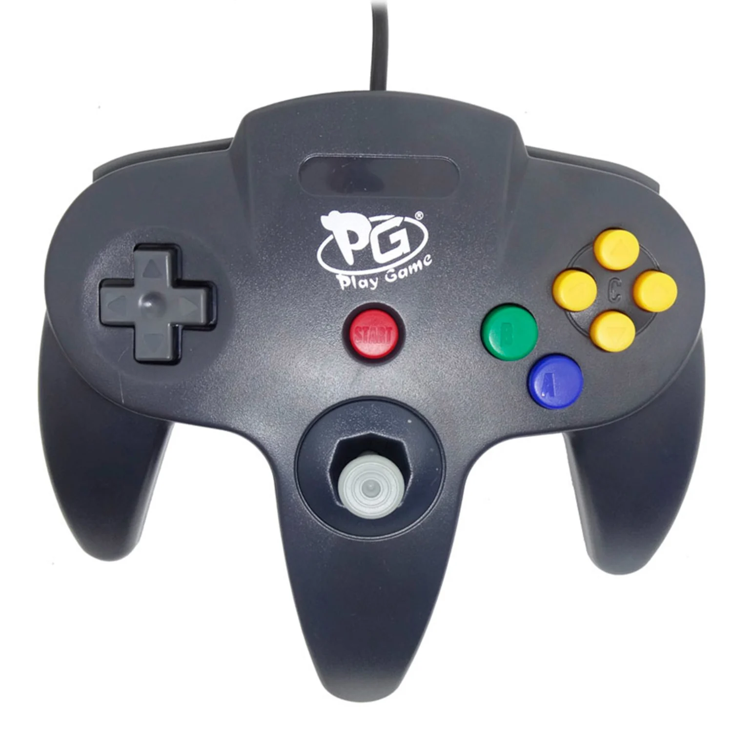 Controle Play Game Nintendo 64 USB - Preto