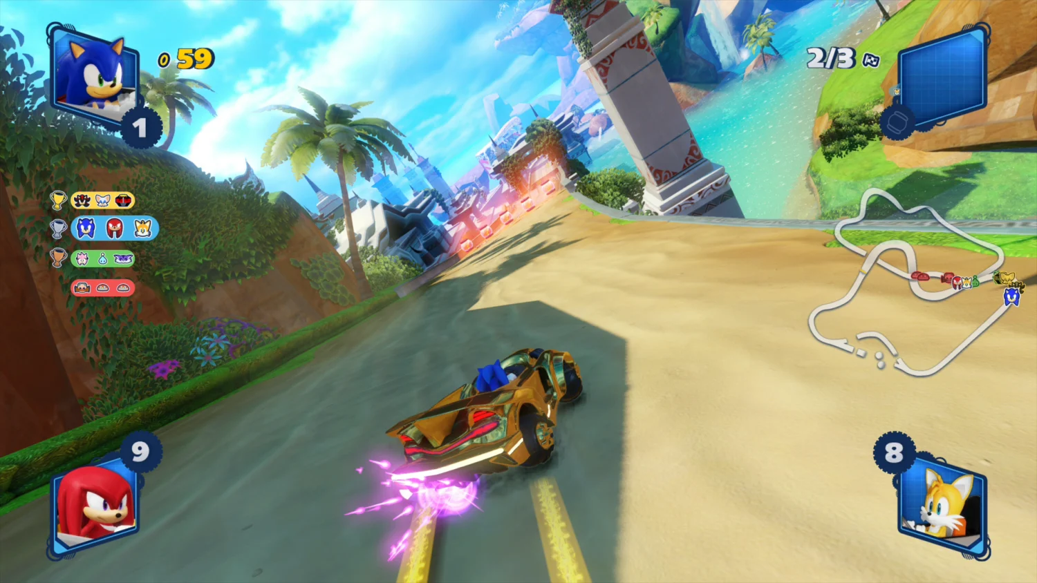 Jogo Sonic Mania + Team Sonic Racing Double Pack Nintendo Switch