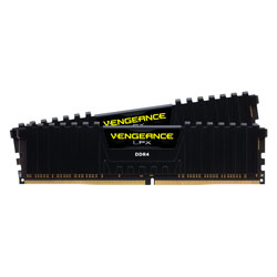 MEM DDR4 8GB*2 3200 CORSAIR VENGEANCE BLACK        CMK16GX4M2B3200C16