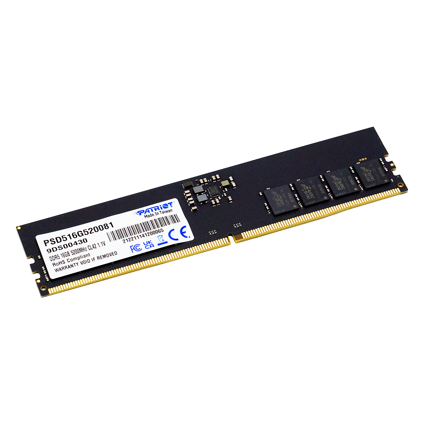 Memória RAM Patriot Signature 16GB / DDR5 / 5200 - (PSD516G520081)