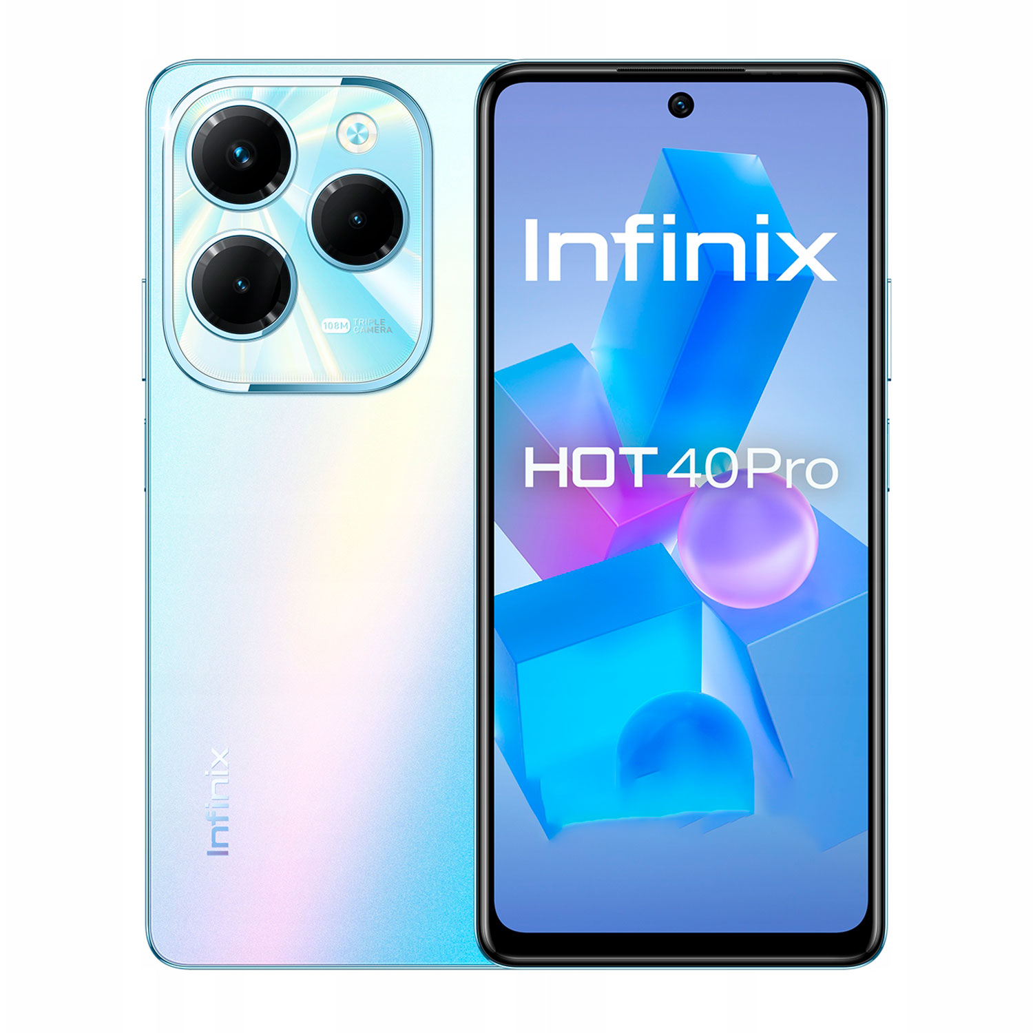 Smartphone Infinix Hot 40 Pro 256GB 8GB RAM Dual SIM Tela 6.78" - Azul