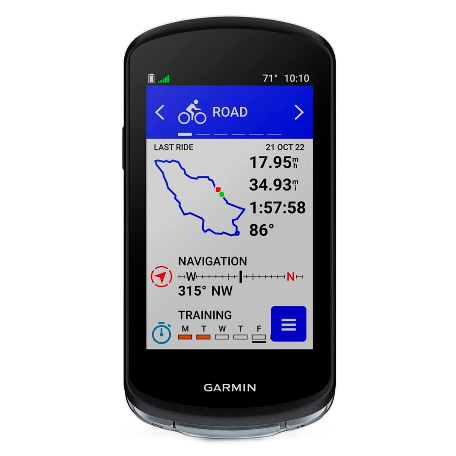 GPS Garmin Edge 1040 010-02503-10 para Ciclismo - Preto