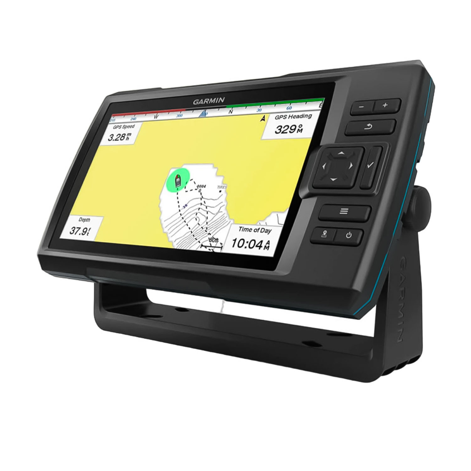 GPS Garmin Striker Vivid 9SV + Transdutor GT52HW-TM para Pesca - Preto