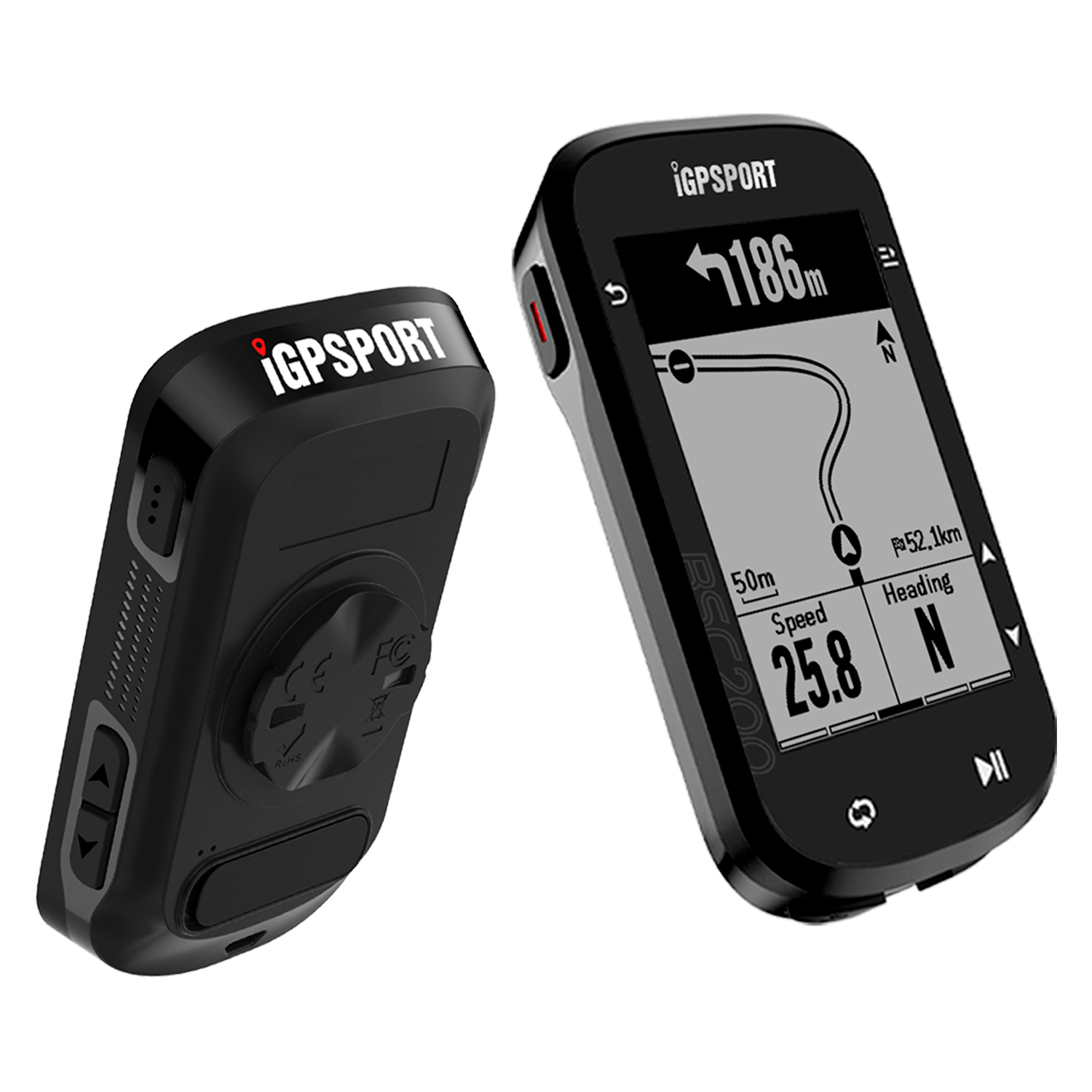 GPS Igpsport BSC200 para Ciclismo - Preto
